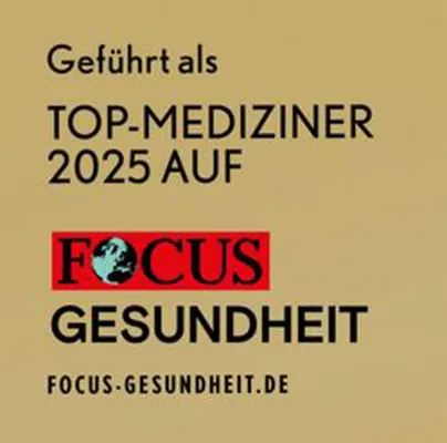 Bild: Die Praxis Prof. Dhom hat 2025 gleich zwei Experten unter den TOP-Medizinern der Focus Ärzteliste