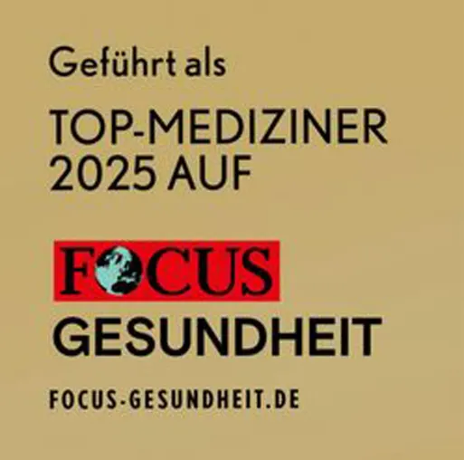 Bild: Die Praxis Prof. Dhom hat 2025 gleich zwei Experten unter den TOP-Medizinern der Focus Ärzteliste