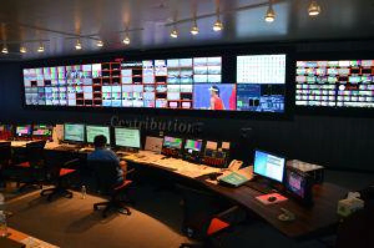 VSM im IBC während der Asian Games
