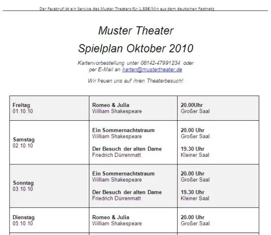 Bild: Bei Anruf Fax - serVonic IXI-UMS Info Server ermöglicht Faxabruf