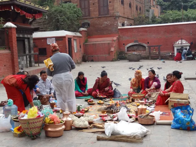 Bild: Spendenaufruf - Pandemie in Nepal