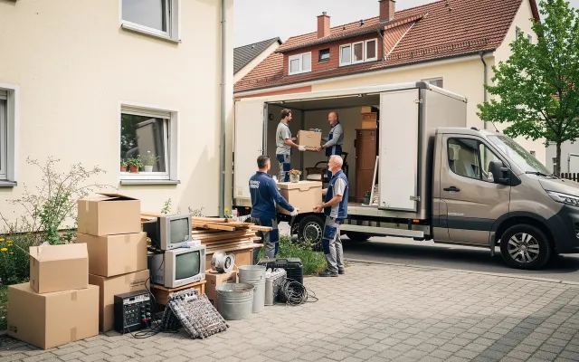 Bild: Entrümpelung in Ludwigsburg: Rümpelblitz bietet schnelle Haushaltsauflösungen & Wohnungsauflösungen im Umkreis