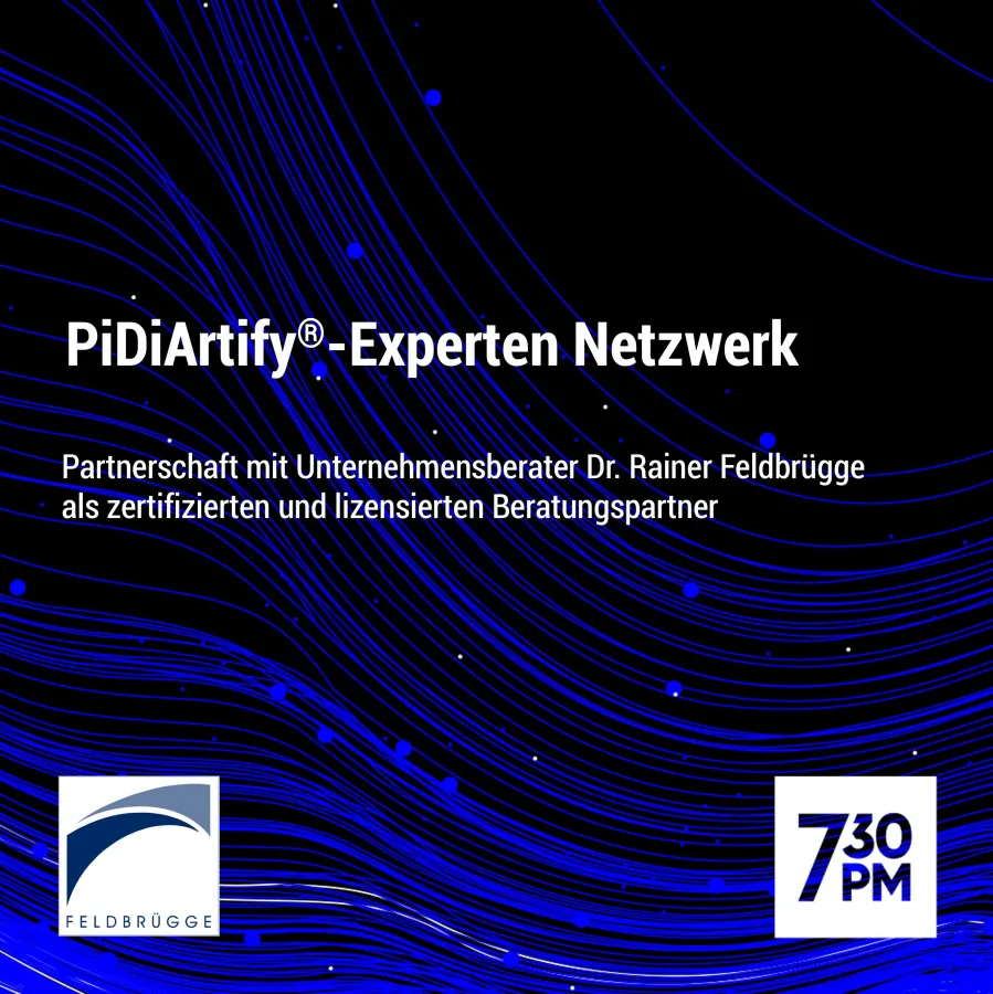 Partnerschaft 730pm – Dr. Rainer Feldbrügge – PiDiArtify- Experten-Netzwerk