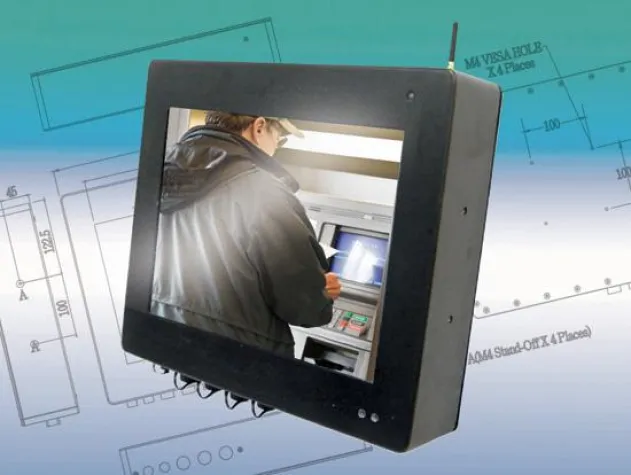 Bild: Allwetter Panel-PC für den Außenbereich