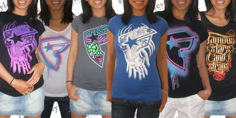 Bild: Summer '09 - Neue Girls-Tees & Tank-Tops von Famous Stars and Straps bei styleville