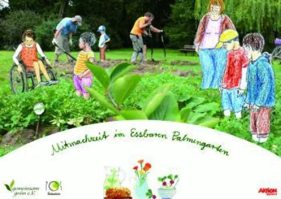 Saisonale Pflanzen entdecken und dabei den Essbaren Palmengarten kennenlernen Bild: Saisonale Pflanzen entdecken und dabei den Essbaren Palmengarten kennenlernen