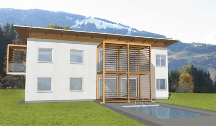 Bild: Fertighäuser mit Niedrigenergiestandard