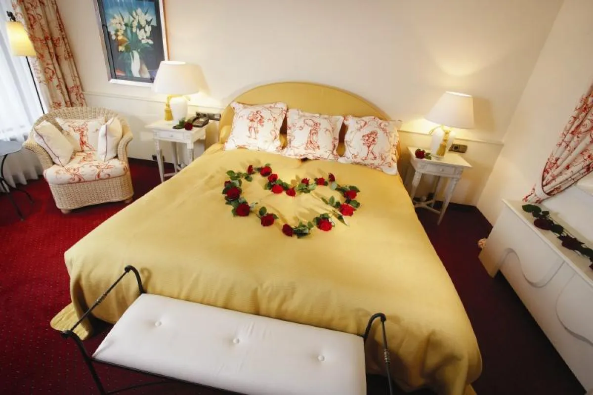 Alpenhof Murnau: Der ideale Platz für Verliebte.