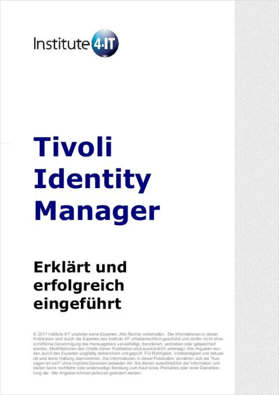 Tivoli Identity Manager - Report