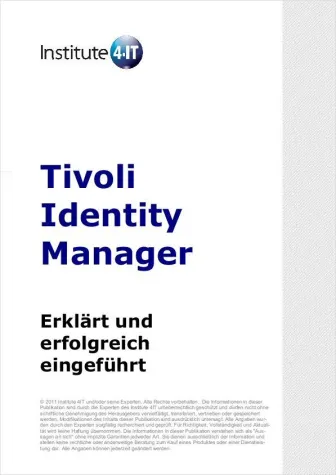 Bild: Report: Tivoli Identity Manager – Erklärt und erfolgreich eingeführt