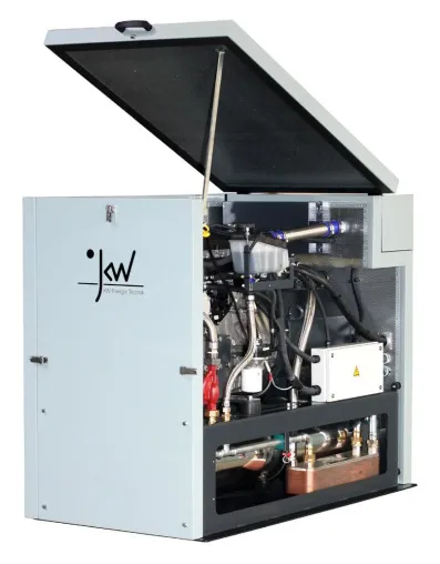 Bild: KW Energie Technik präsentiert neues Mini-Blockheizkraftwerk