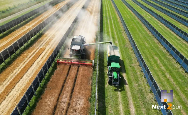 Bild: Nachhaltig investieren in einen der größten Agri-Solarparks Deutschlands