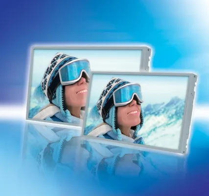 Bild: Neue 17,5“ und 14,1“ TFT-LCD-Farbmodule mit LED-Hintergrundbeleuchtung von Mitsubishi Electric