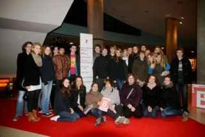 Auricher Schüler schnuppern Berlinaleluft Bild: Auricher Schüler schnuppern Berlinaleluft