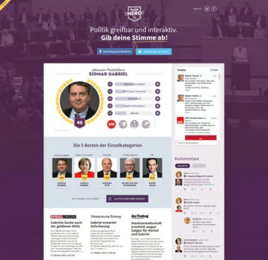Politische Partizipation durch neue Beteiligungsplattform Bild: Politische Partizipation durch neue Beteiligungsplattform
