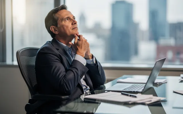 Zwischen Zahlen und Selbstzweifel: Wie Führungskräfte ihr Gehaltsgespräch strategisch führen Bild: Zwischen Zahlen und Selbstzweifel: Wie Führungskräfte ihr Gehaltsgespräch strategisch führen