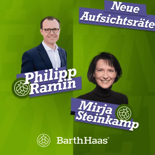 Bild: BarthHaas gewinnt Mirja Steinkamp und  Philipp Ramin für den Aufsichtsrat