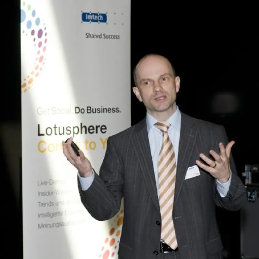 Referierte bei Lotusphere Comes to You von Imtech: Thomas A. Bryner, „Lotus-Tiger“ bei IBM Schweiz.