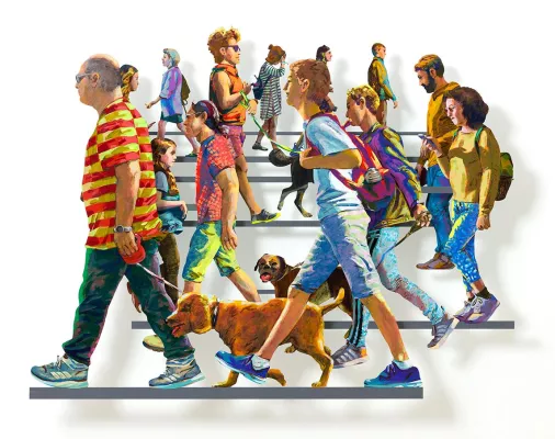 David Gerstein - Lebensfreude in Stahl Bild: David Gerstein - Lebensfreude in Stahl