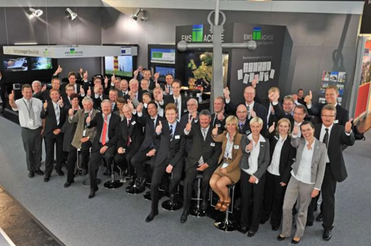 Mit einem starken Team war die Wachstumsregion Ems-Achse auf der Expo Real 2011 in München präsent.