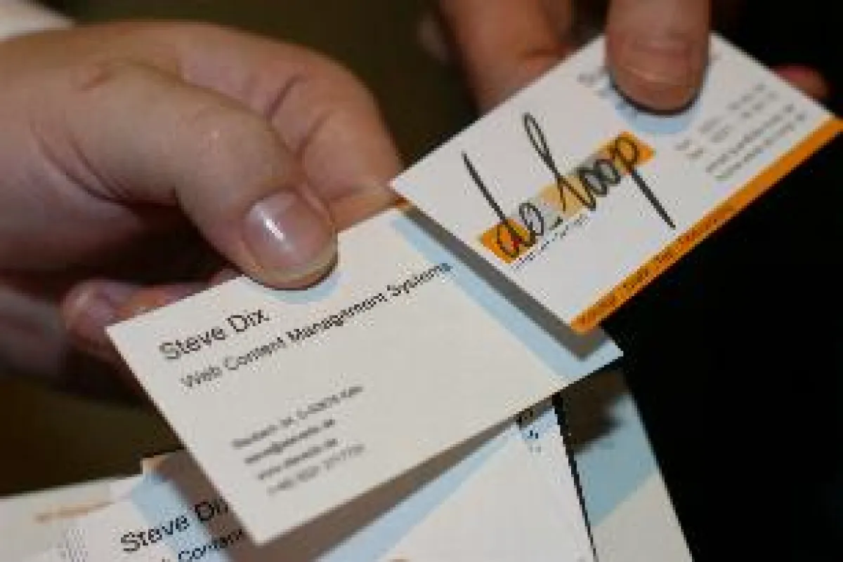 Persönliche KOntakte. Das A & O für den persönlichen Aufschwung