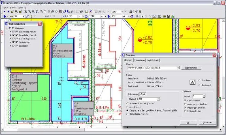 Bild: Dateiviewer LUURENS für technische Dokumente