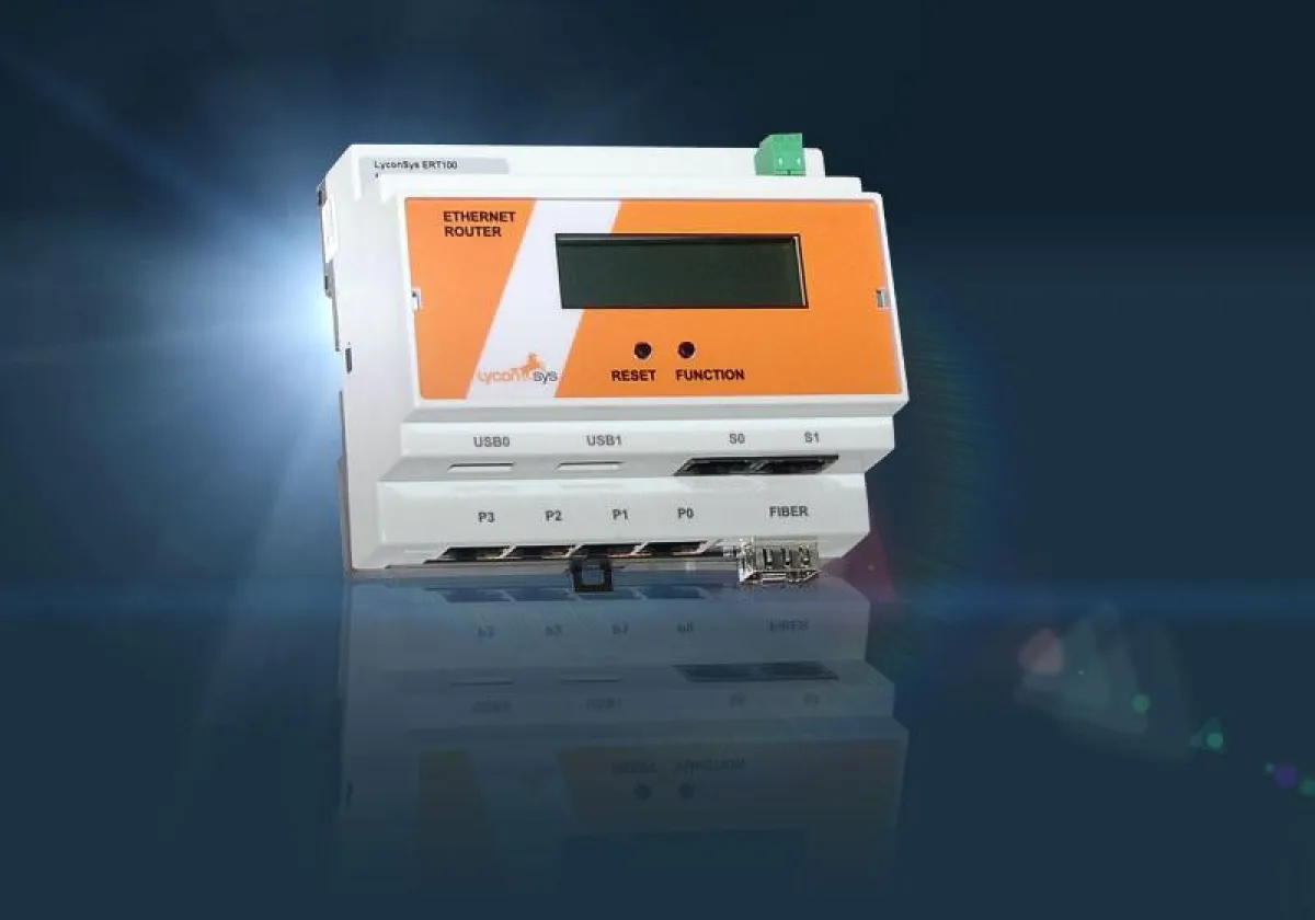 Statt PC: Industrie-Router ERT100 von LyconSys als VPN-Gateway und mehr