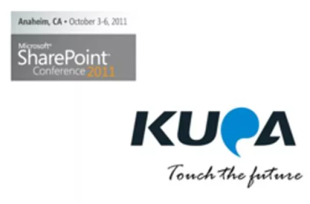 Bild: KUPA nimmt an der "Microsoft ® SharePoint ® Conference 2011" teil