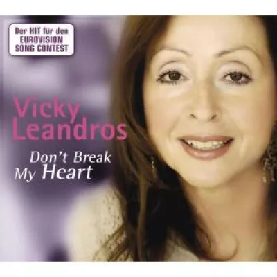 Bild: Vicky Leandros mit Don't break my heart beim deutschen Vorentscheid