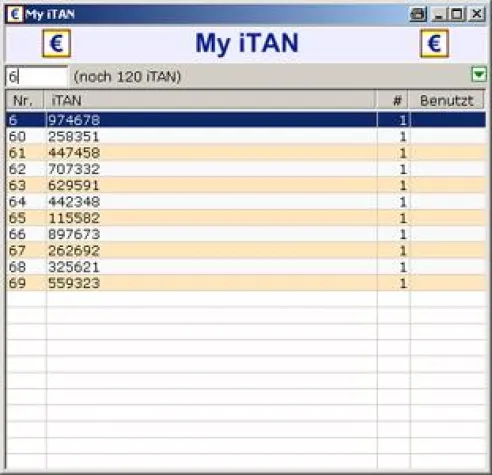 My iTAN – Erste Kundenwünsche in Update integriert Bild: My iTAN – Erste Kundenwünsche in Update integriert