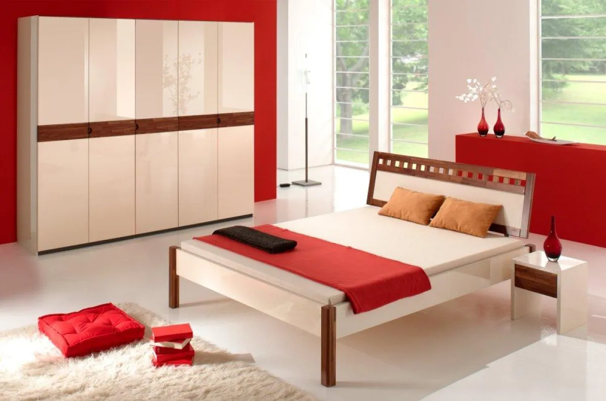 Weiß, die Trendfarbe 2008, erobert auch die Schlafzimmer!  Das Modell 