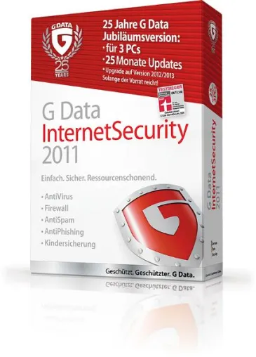 Bild: G Data InternetSecurity 2011 ab sofort als Jubiläumsversion