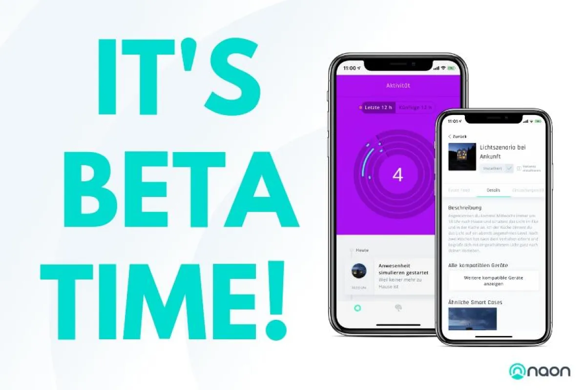 PipesBox GmbH launcht Beta-Version der naon smart living App