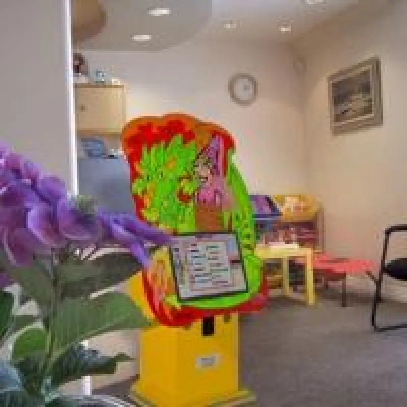 Kinderterminal Prinzessin am Empfang / Wartezimmer