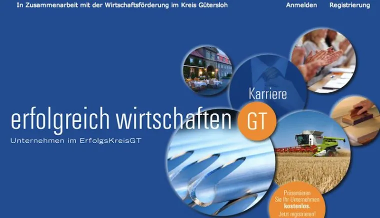 Bild: Neues Onlineangebot verbessert die Vernetzung der Wirtschaft im Kreis Gütersloh