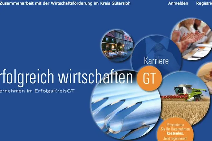 Bild: Neues Onlineangebot verbessert die Vernetzung der Wirtschaft im Kreis Gütersloh