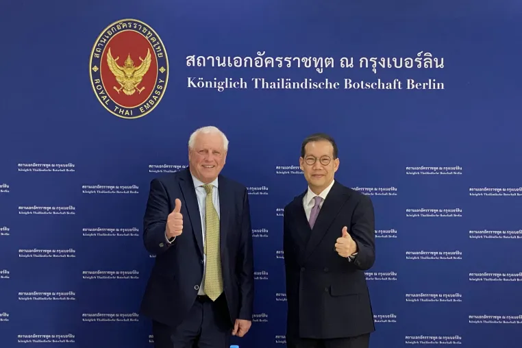 Bild: Thailand und Deutschland 2022 - Neuer Botschafter Nadhavathna Krishnahmra setzt neue Zeichen
