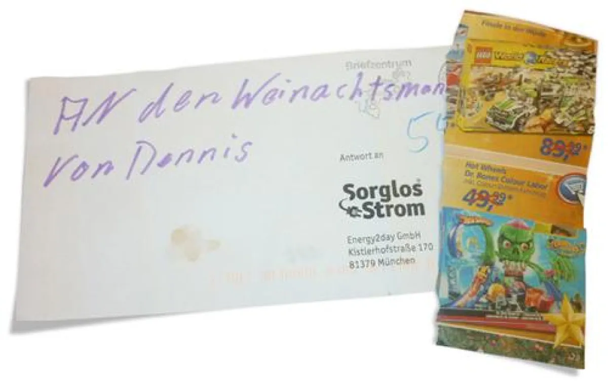 Der Wunschzettel an SorglosStrom