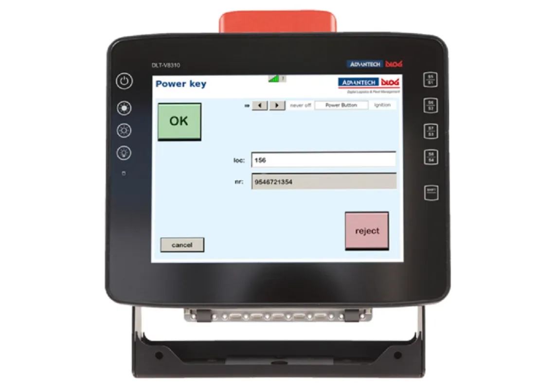 Ein Fahrzeugterminal der DLT-V83-Serie von Advantech. Bild: Advantech Service-IoT GmbH