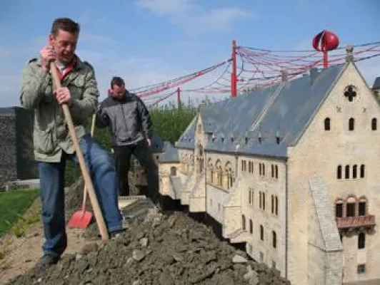 Bild: Nur noch wenige Tage bis zur Eröffnung der Miniaturwelten