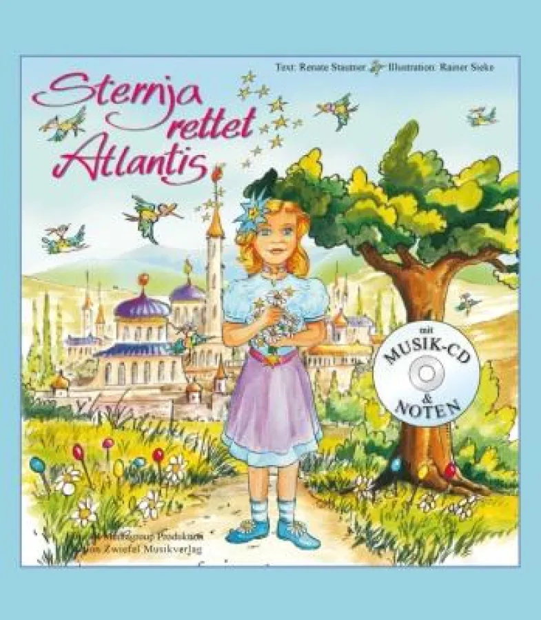 Buchcover Sternja rettet Atlantis