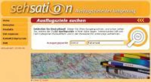 Sehsation.de - Aus 7.100 kommentierten Ausflugszielen die passenden Tipps in der Nähe finden Bild: Sehsation.de - Aus 7.100 kommentierten Ausflugszielen die passenden Tipps in der Nähe finden