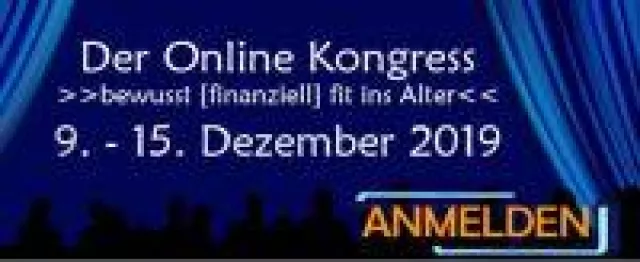 Bild: Kostenloser Online Kongress zum Thema "Alternative Altersvorsorgen"