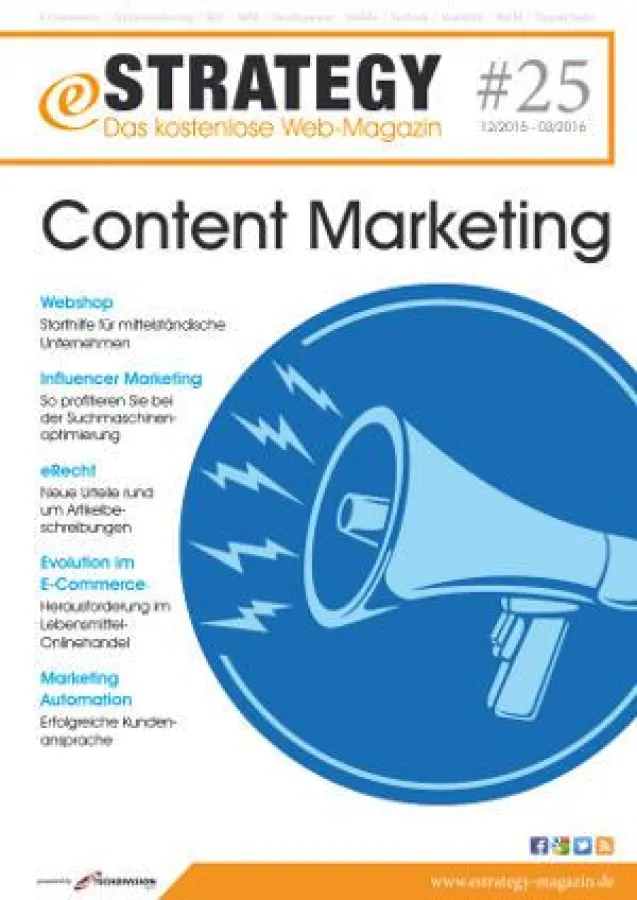 Kostenloses eStrategy-Magazin in neuer Ausgabe erschienen