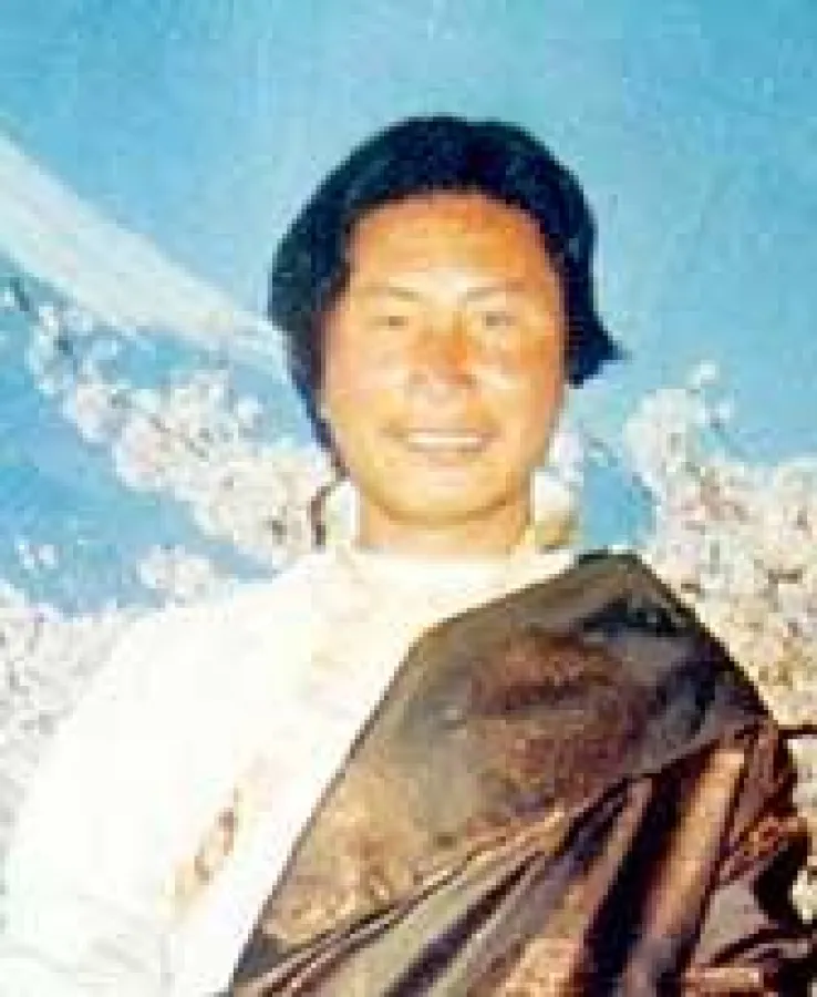 Jigme Gyatso in gesunden Jahren
