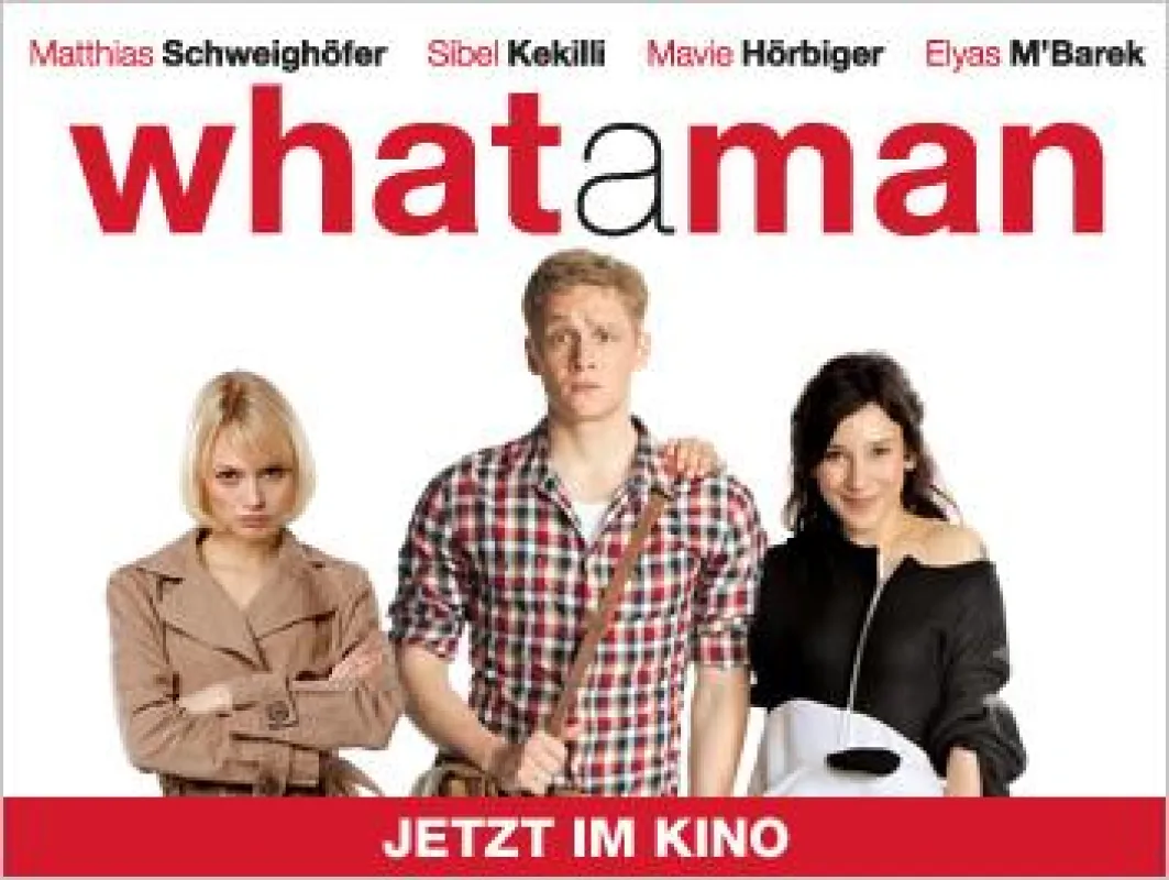 WHAT A MAN - Die Online-Kampagne zum Erfolgsfilm wurde von der OMA Online Marketing Agency gestaltet.