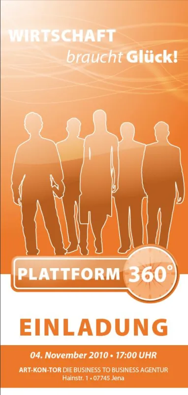 Einladung zur 13. Plattform 360°
