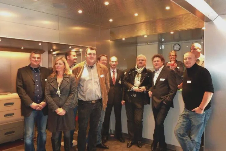 Zahlreiche Besucher und zufriedene Aussteller bei Open-house von Print-Concept Bild: Zahlreiche Besucher und zufriedene Aussteller bei Open-house von Print-Concept