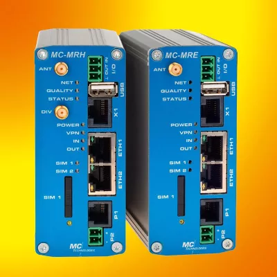 Bild: Umfangreiche M2M-Router-Familie von MC Technologies