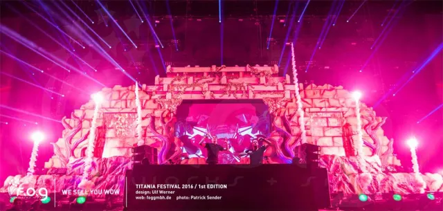 Bild: TITANIA FESTIVAL mit FOG fireworks + sfx GmbH ein voller Erfolg!